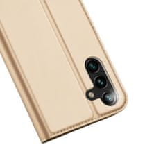 Dux Ducis Skin Pro knižkové puzdro na Samsung Galaxy A14 5G, zlaté