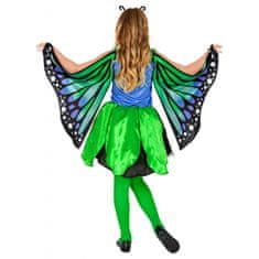 Widmann Kostým Motýľa dievčenský zelený, 128