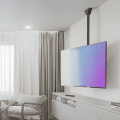 HAMA stropný držiak TV, 105-155 cm, 400x400, otočný