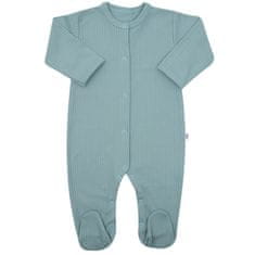 NEW BABY Dojčenský bavlnený overal New Baby Practical zelený chlapec 80 (9-12m)