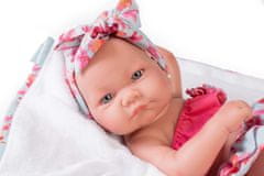 Antonio Juan 50277 Nica realistická bábika bábätko s celovinylovým telom