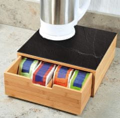 Kesper Box na kávové kapsule / čajové vrecúška, Bambus