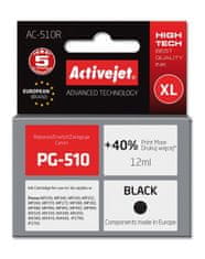shumee Activejet inkoust AC-510R (náhrada Canon PG-510; Premium; 12 ml; černá)