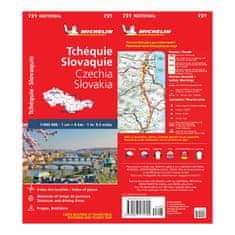Michelin Chronicle Books Automapa Českej a Slovenskej republiky