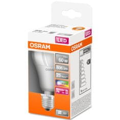 Osram LED žiarovka RGBW E27 A60 9W = 60W 806lm + Pilot diaľkové ovládanie