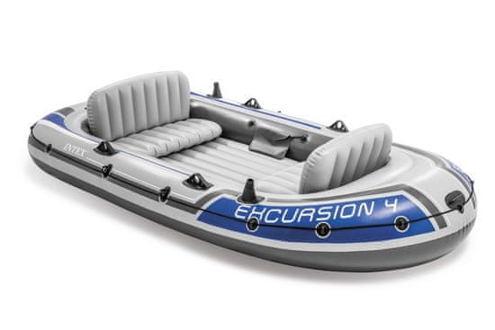 Intex Nafukovací čln Excursion 4 Set