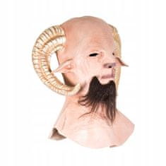 Korbi Profesionálna latexová maska Faun, Halloween