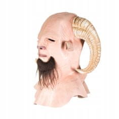 Korbi Profesionálna latexová maska Faun, Halloween
