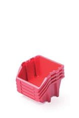 Kistenberg Úložný box 92x77x60mm, červený, sada 16 ks KBISS10-3020