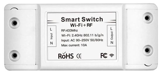 Moes 433 Inteligentný vysielač Wi-Fi/RF s možnosťou rádiového diaľkového ovládania