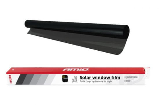 AMIO Fólia na okná Super Dark Black 0,50x3m Priepustnosť svetla 5%