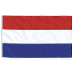 Vidaxl Vlajka Holandska a tyč 6,23 m hliník