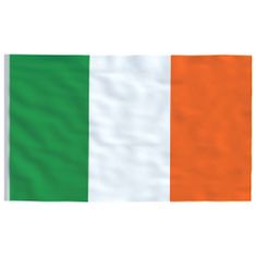 Vidaxl Írska vlajka a tyč 5,55 m hliník