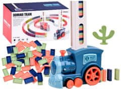 iMex Toys Domino vláčik modrý