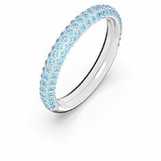 Swarovski Nádherný prsteň s modrými kryštálmi Swarovski Stone 5642903 (Obvod 50 mm)