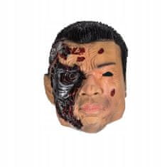 Korbi Profesionálna latexová maska Terminátor Cyborg, Halloween