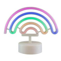 Northix LED neónová lampa, Rainbow 