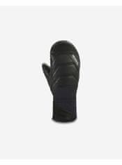 Dakine Čierne dámske kožené rukavice - palčáky Dakine Galaxy S