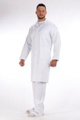 BORTEX Plášť pracovný biely - pánsky (100% bavlna, výška 176,182) 50/182