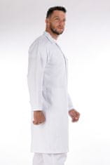 BORTEX Plášť pracovný biely - pánsky (100% bavlna, výška 176,182) 50/182