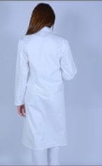 BORTEX Plášť pracovný biely - dámsky (zmesový materiál, výška 158,164,170) 52/170