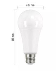 EMOS LED žiarovka ZQ5181 Lighting Classic A67 20W E27 neutrální bílá