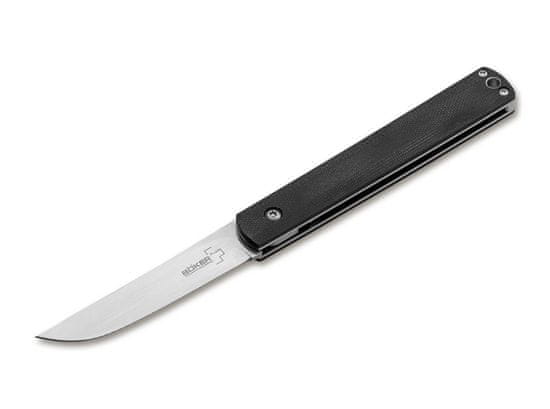 Böker Plus 01BO630 Wasabi G10 zatvárací vreckový nôž 7,2 cm, čierna