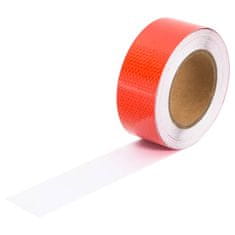Vidaxl Reflexná páska červená 5 cmx20 m PVC