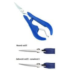 Texi Vyšívacie nožnice rovné ostrie ES-5002-BL