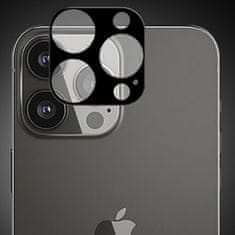 Techsuit ochranné sklo na kameru pre Apple iPhone 13 Pro/iPhone 13 Pro Max - Čierna KP27071
