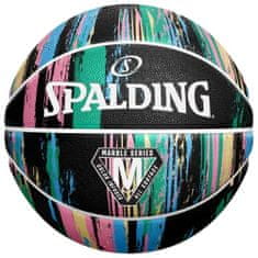 Spalding Lopty basketball čierna 7 Marble