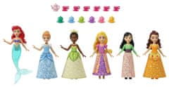 Disney Princess Sada 6 ks malých bábik na čajovom večierku HLW91