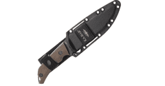 KA-BAR® KB-7503 Jarosz Turok vonkajší nôž 16,7 cm, čierna čepeľ, hnedá rukoväť Ultramid, puzdro