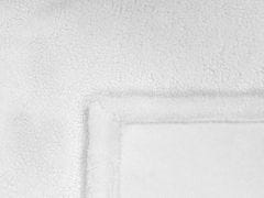 Beliani Deka 125 x 150 cm biela MIRGE