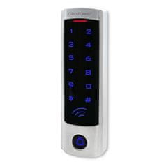 Qoltec Kombinovaný zámok DIONE s čítačkou RFID | kód | karta | krúžok na kľúče | IP68 | EM | slim
