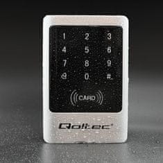 Qoltec Kombinovaný zámok MIMAS s čítačkou RFID | kód | karta | krúžok na kľúče | IP68 | EM