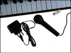 Lean-toys Orgány Klávesnica + mikrofón Napájanie MQ-810 MP3
