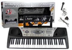shumee Klávesnica Organ + Mikrofón MQ-810 MP3 zdroj