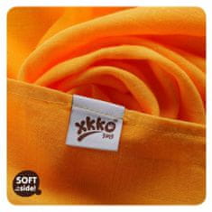 XKKO BMB Bambusová plienka Colours 70x70 - MIX Lime, Lemon, Orange ( 3ks)