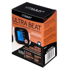 Vitammy ULTRA BEAT ramenný tlakomer, farba čierna/ružové zlato