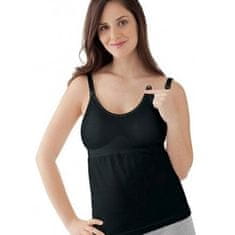 Medela Tank Top Bravado Tričko pre tehotné a dojčiace ženy, veľkosť L, čierne