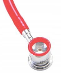 MDF 787XP DELUXE INFANT & NEONATAL - stetoskop novorodenecký, červený