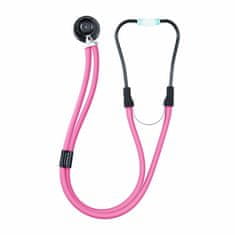 DR. FAMULUS DR 410D Stetoskop novej generácie, obojstranný, dvojkanálový, ružový