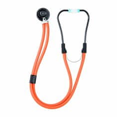 DR. FAMULUS DR 410D Stetoskop novej generácie, obojstranný, dvojkanálový, oranžový