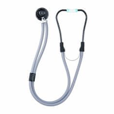 DR. FAMULUS DR 410D Stetoskop novej generácie, obojstranný, dvojkanálový, svetlo šedý