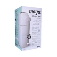 Magic Kôš na plienky - Plienkový systém, kapacita 25ks použitých plienok, šedý