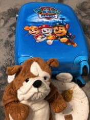 Nickelodeon Detský kufrík na kolieskach veľký, Paw Patrol, modrý, 3r+