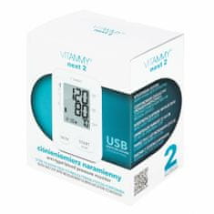 Vitammy NEXT 2+ Ramenný tlakomer s meraním pri nafukovaní manžety a AC adaptérom