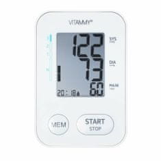 Vitammy NEXT 4+ Ramenný tlakomer s meraním pri nafukovaní manžety a AC adaptérom