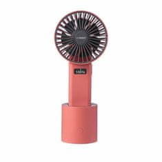 Vitammy Dream Roto fan, USB mini stolný ventilátor s otočnou základňou, červená